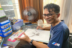 Dari Bantul ke Eropa, Apri Kusbiantoro Wujudkan Mimpi Jadi Komikus