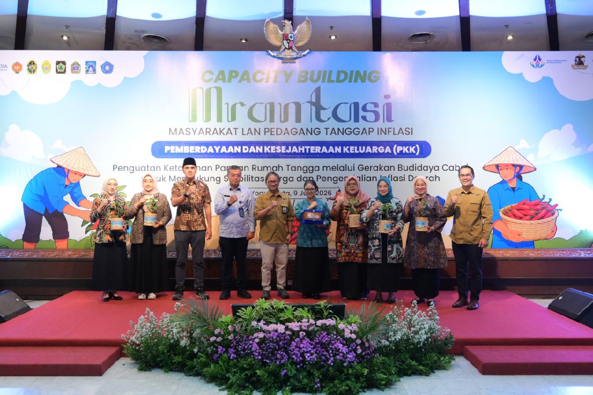 BI DIY Luncurkan MRANTASI, Warga Diajak Tanam Cabai Tekan Inflasi