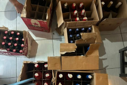 Polres Bantul Sita 115 Botol Miras Ilegal, Penjualan COD Disorot
