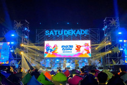 Satu Dekade Keroncong Plesiran Sedot Ribuan Penonton di Prambanan