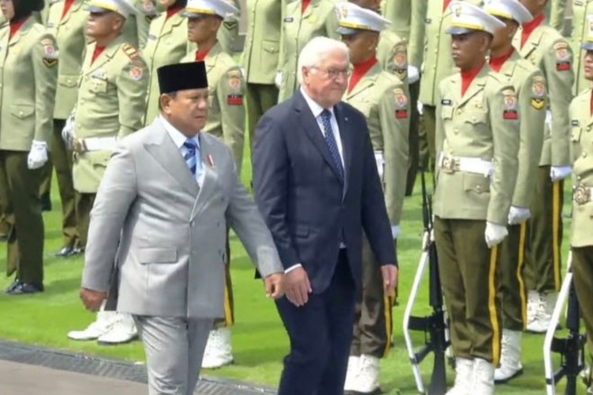 Prabowo Sambut Presiden Jerman, Bahas Ekonomi dan SDM