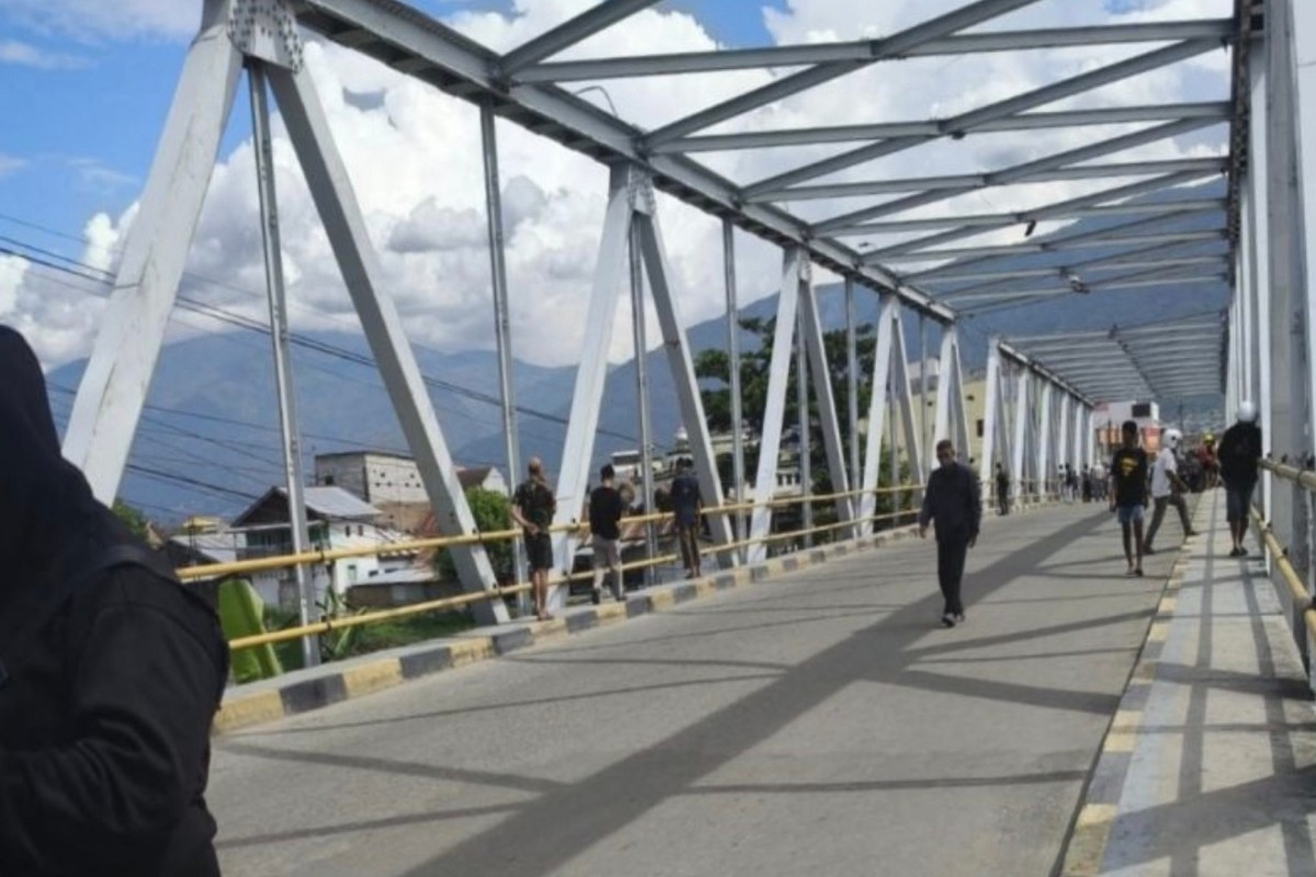 Jembatan Palu III Ditutup Pascagempa M 6,7, Arus Lalu Lintas Dialihkan