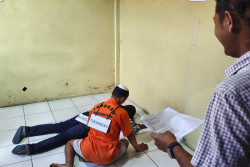 Pembunuhan Kali Ngrowo, Korban Tewas Dibenturkan Sebelum Dibuang