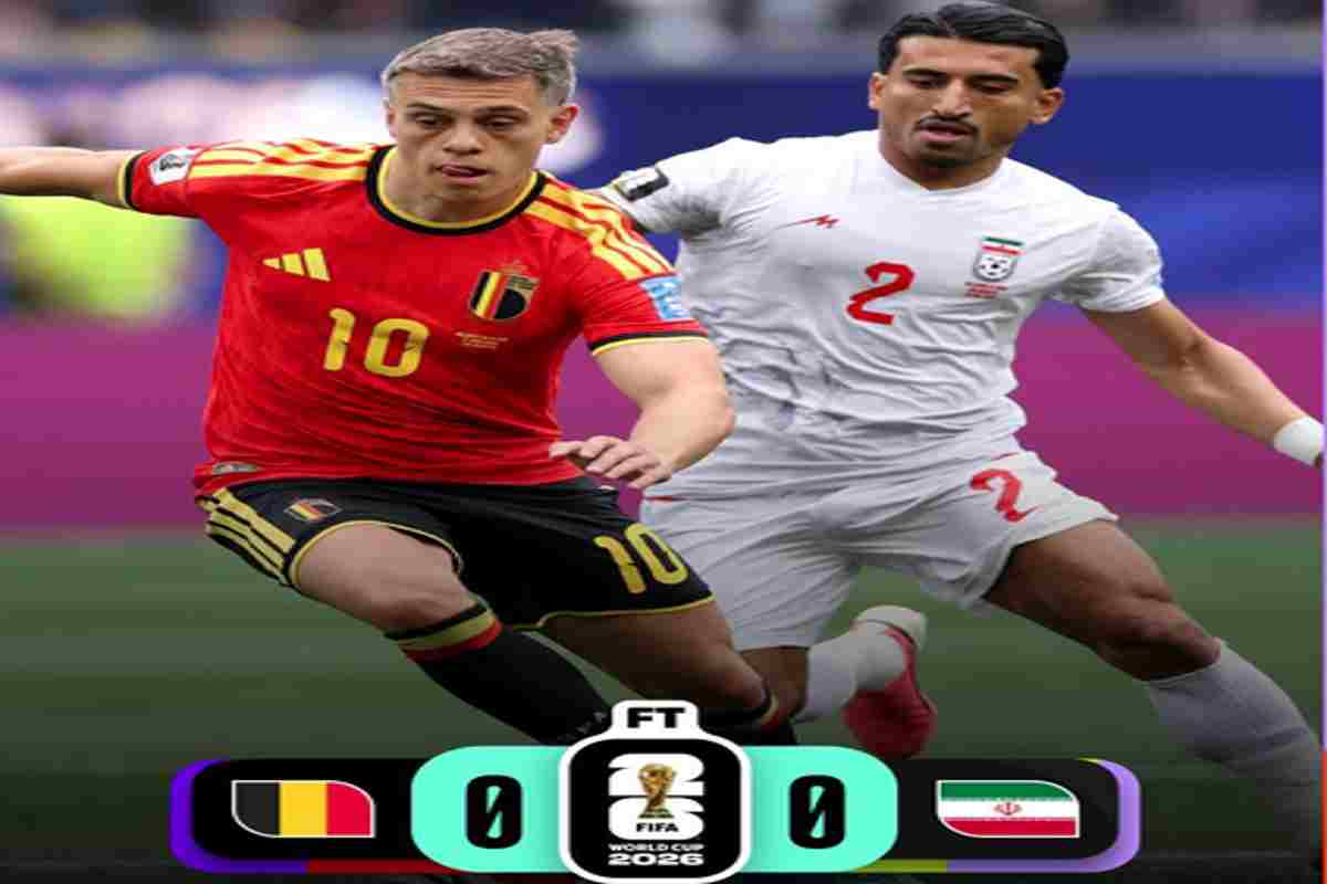Belgia Tertahan, Iran Puncaki Klasemen Grup G
