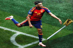 Spanyol Hantam Arab Saudi 4-0, Yamal Cetak Rekor Termuda