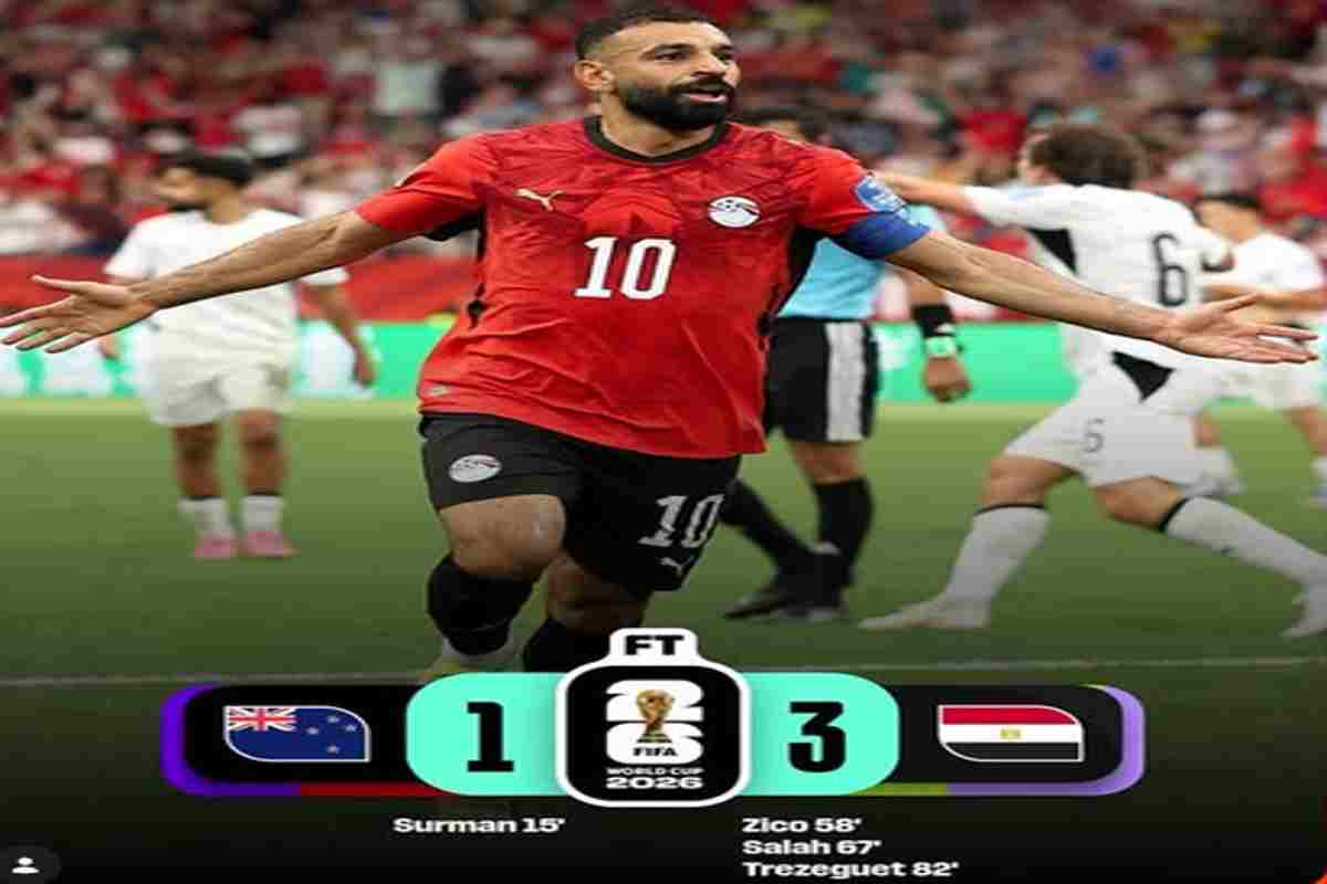 Salah Bersinar, Mesir Comeback Tekuk Selandia Baru dan Pimpin Grup G