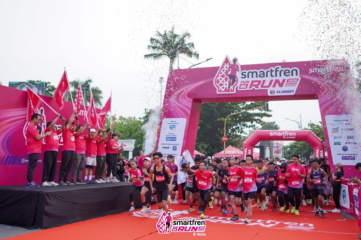 SMARTFREN Gelar Fun Run 2026 untuk Masyarakat Pantura