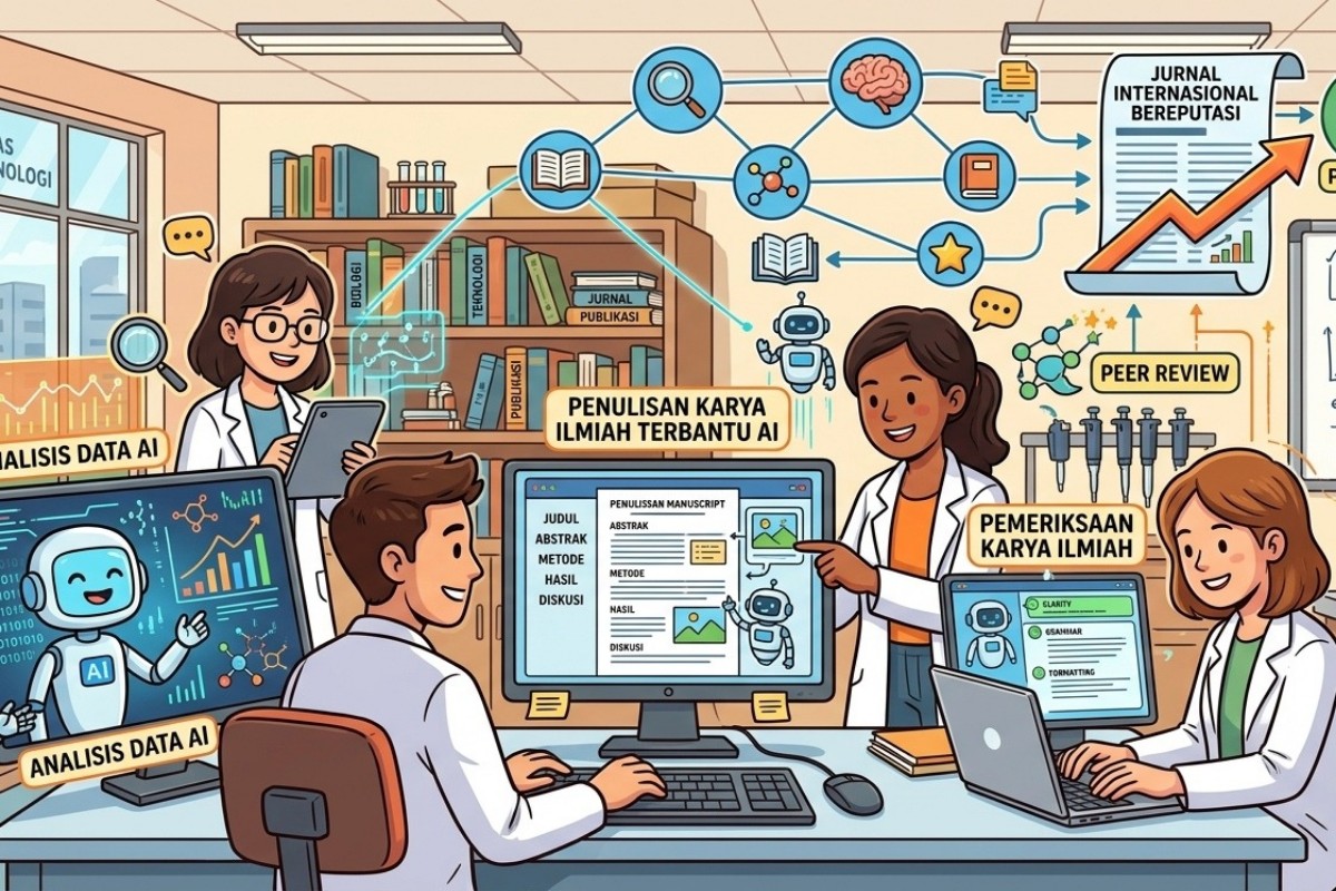 Cara Dosen Manfaatkan AI untuk Publikasi Ilmiah Berkualitas dan Etis