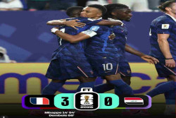 Sempat Dihentikan Karena Badai Petir 2 Jam, Prancis Gasak Irak 3-0