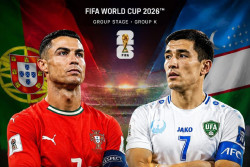 Jadwal dan Prediksi Portugal vs Uzbekistan Piala Dunia 2026