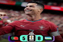 Ronaldo Bungkam Kritik dengan Brace dan Tiga Rekor Bersejarah