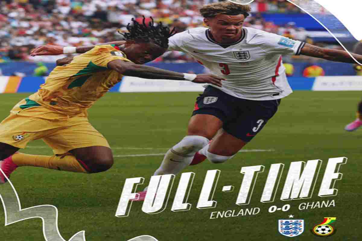 Inggris Mandul, Ghana Paksa The Three Lions Berbagi Poin