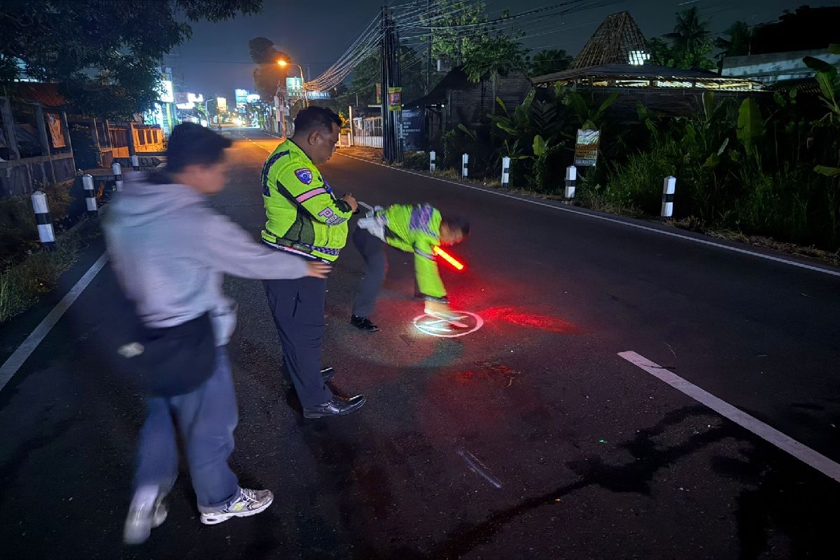 Tabrakan 3 Kendaraan di Ngaglik Sleman, 1 Korban Meninggal