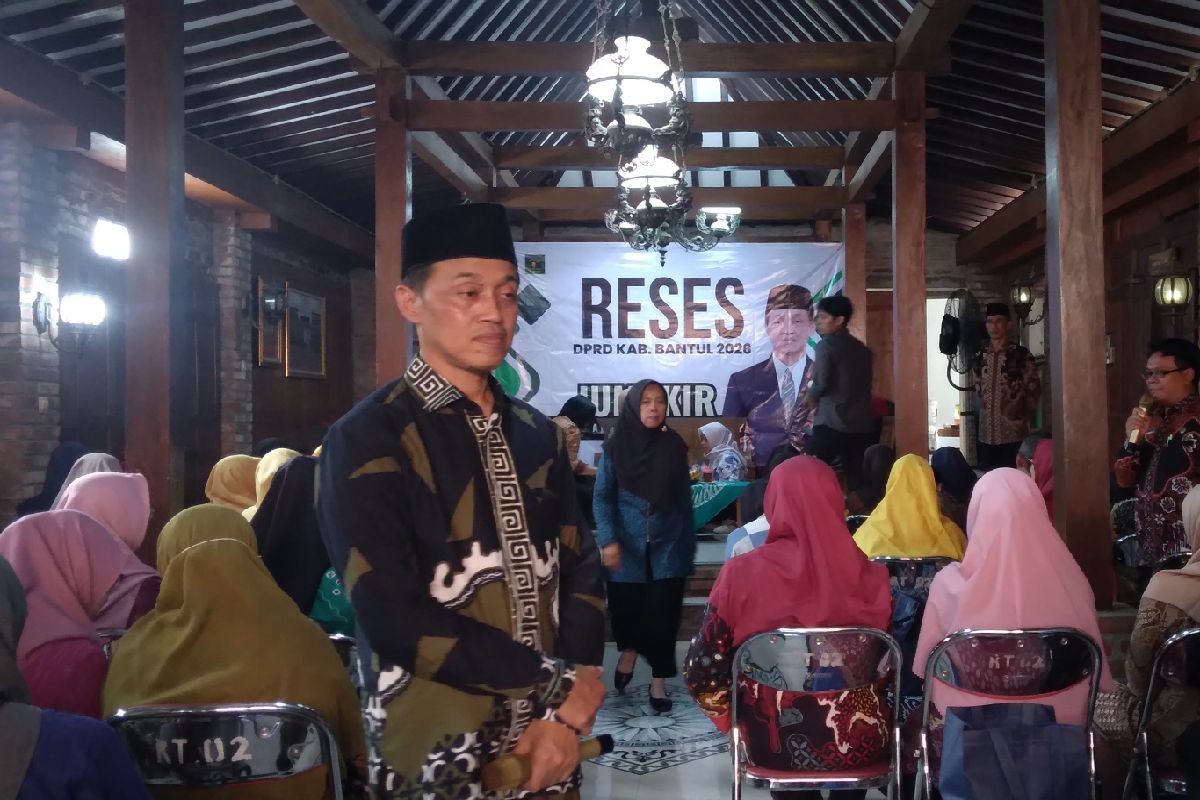 Ketua Komisi A DPRD Bantul Jumakir Serap Aspirasi Sekolah