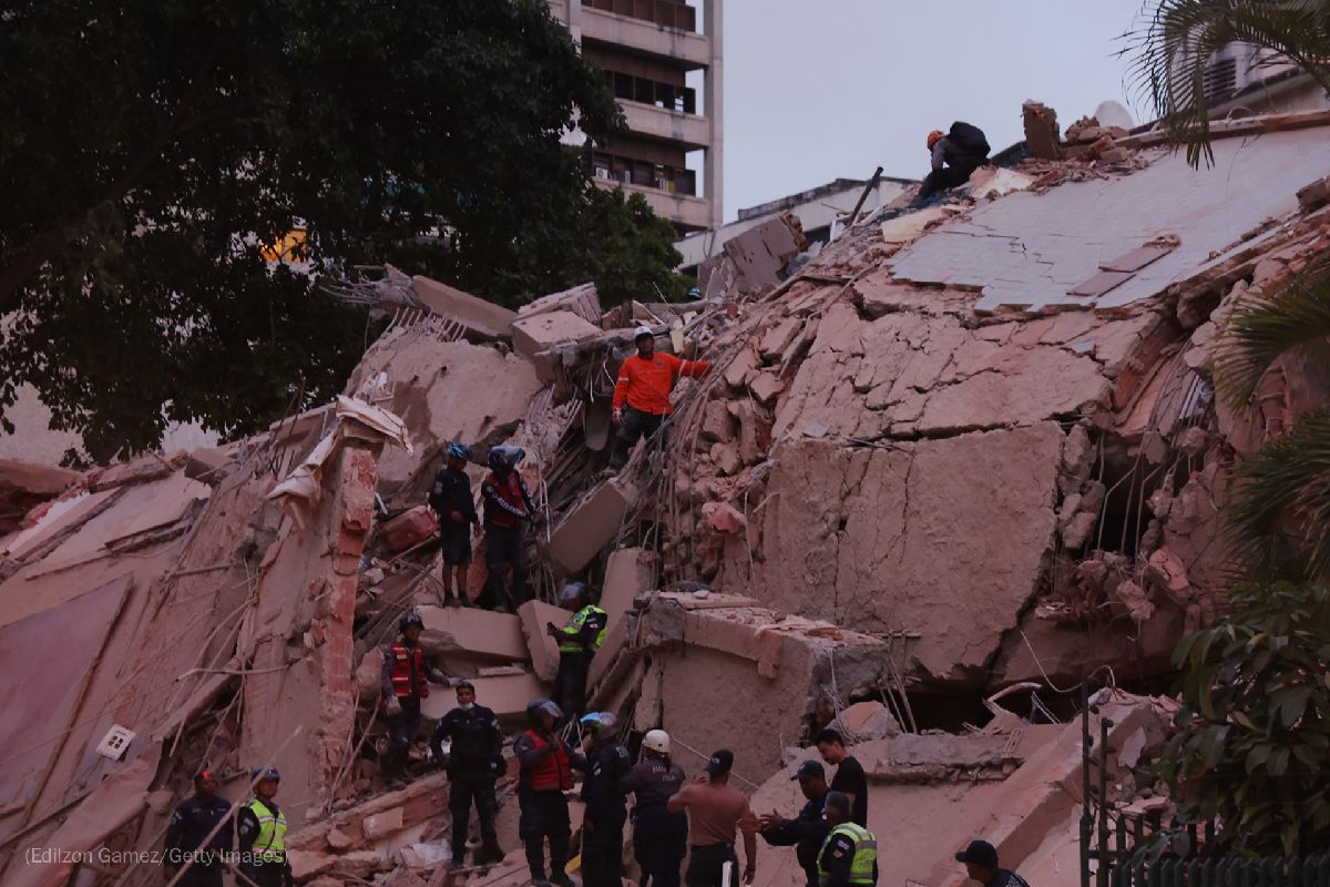 Gempa 7,5 SR Guncang Venezuela, Korban Diprediksi Tembus Ribuan Orang