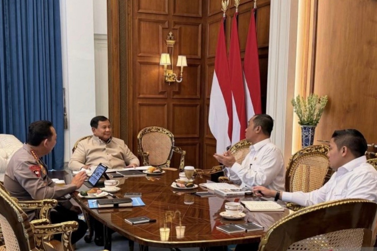 Kapolri Laporkan Kondisi Kamtibmas ke Prabowo Jelang Hari Bhayangkara