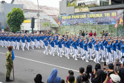 514 Taruna Akmil Ikuti Kirab Perpisahan di Magelang