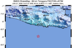 Gempa Pacitan M 5,6 Terasa ke DIY dan Jateng, Ini Wilayah Terdampaknya