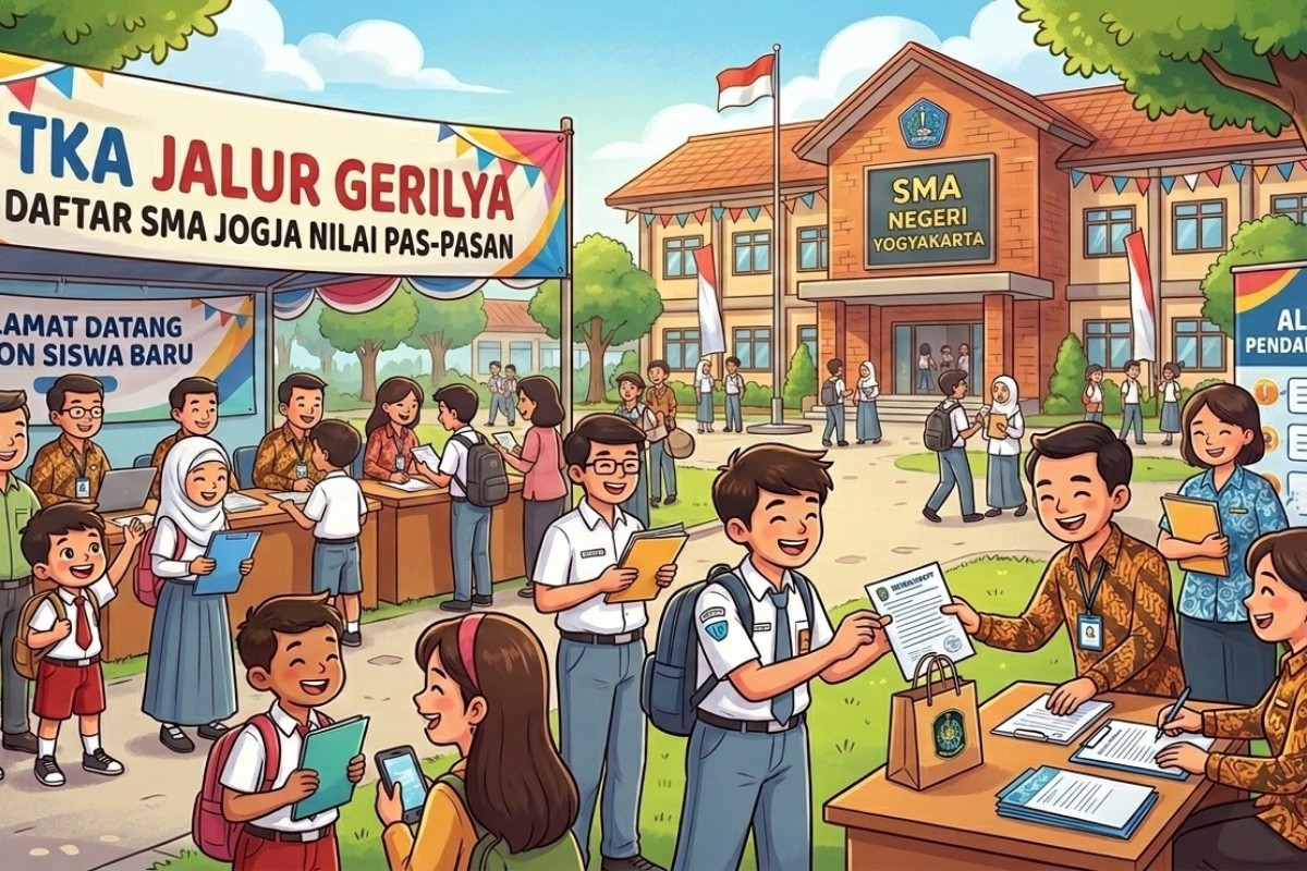 Nilai SPMB SMA Negeri Jogja 2026: SMAN 3 Tertinggi, Tembus 393,74