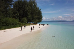 Pesona Pantai Daloha Morotai, Air Jernih dan Spot Snorkeling Favorit