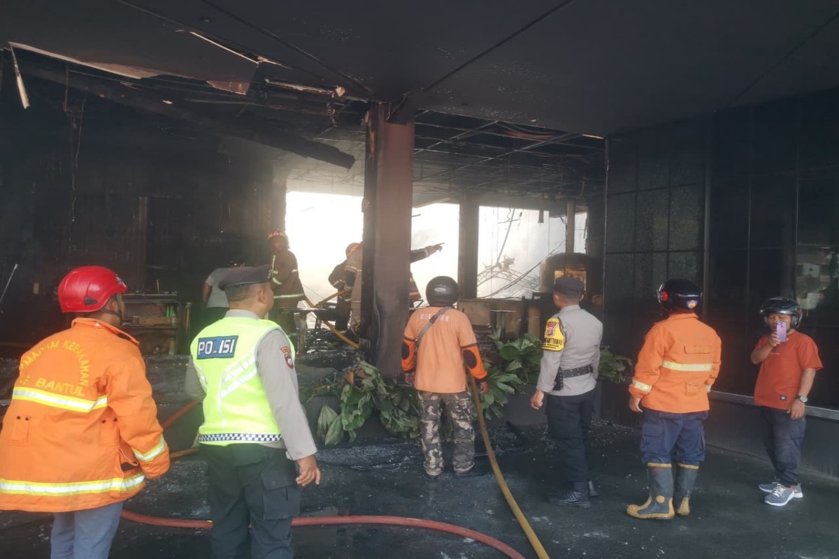 Kebakaran Vrama Billiard Jogja, Diduga Dipicu Korsleting Listrik