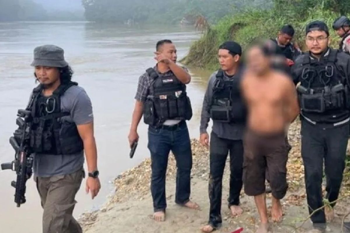 Penyerang Polisi di Katingan Ditangkap, Pelaku Lain Diburu