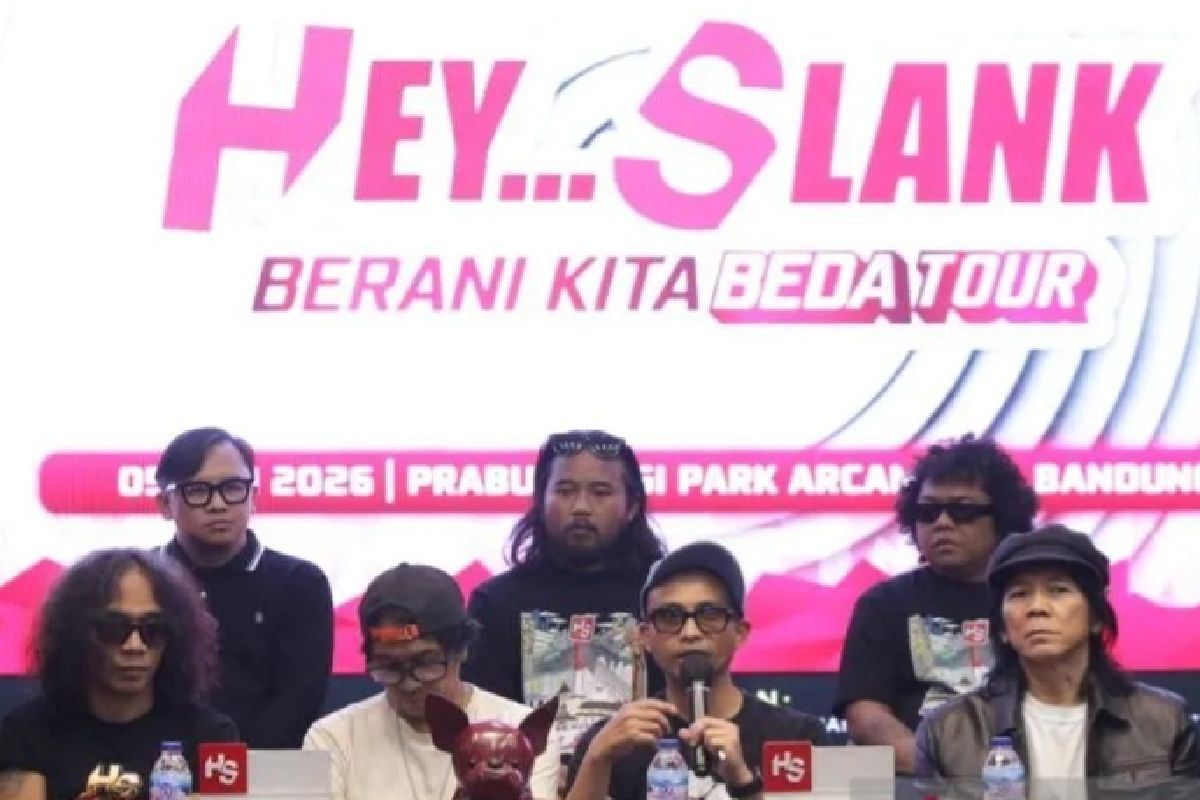 Konser Slank Bangkitkan Nostalgia di Bandung, Dorong Musik Lokal