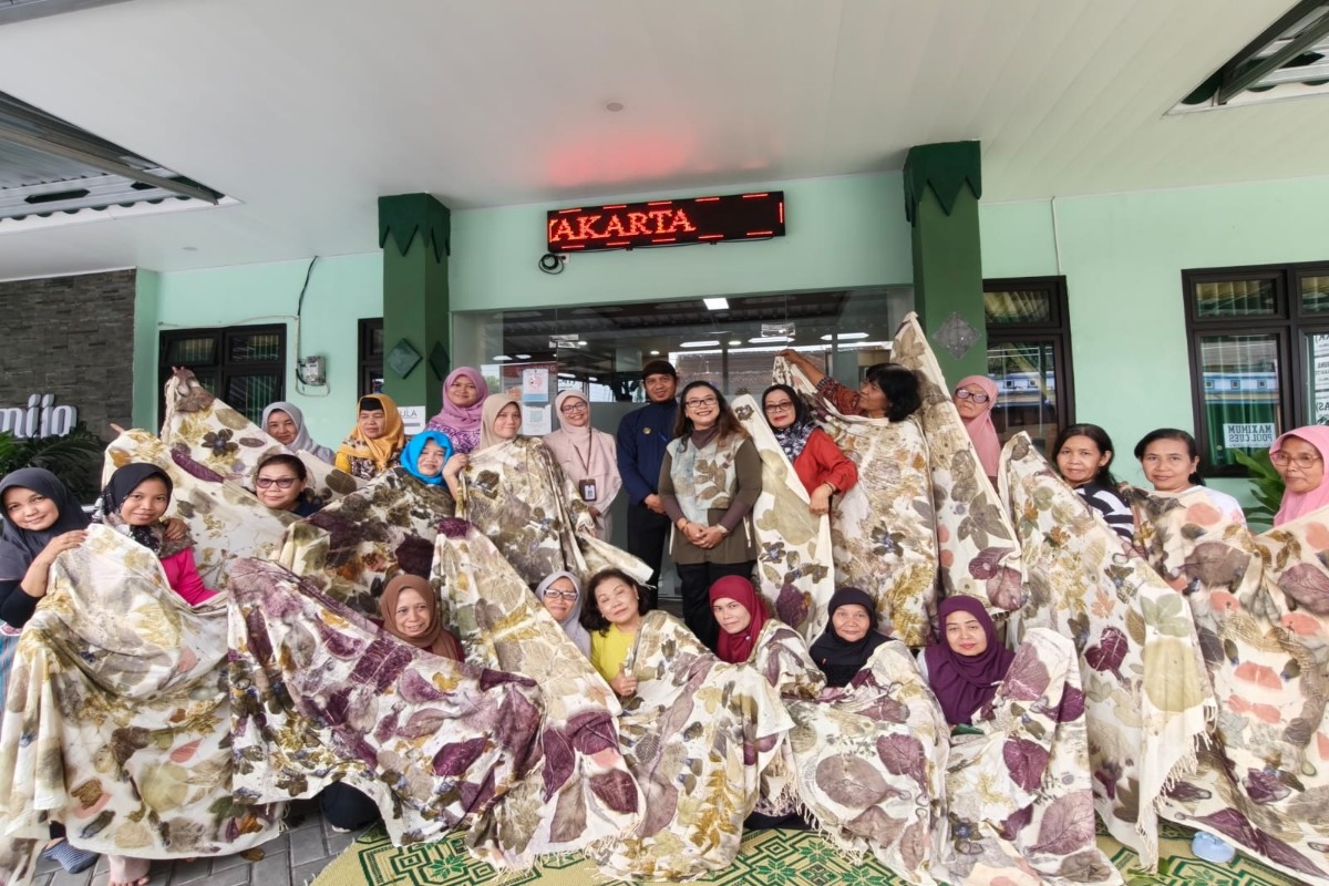 Warga Bumijo Jogja Kembangkan Usaha Ecoprint Berbasis Alam