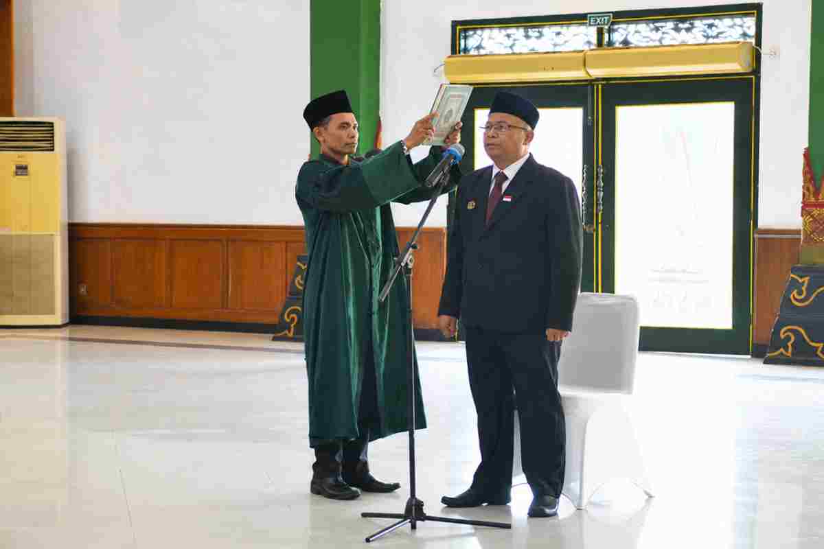 Dilantik Jadi Sekda, Budi Santosa Fokus Tuntaskan RPJMD