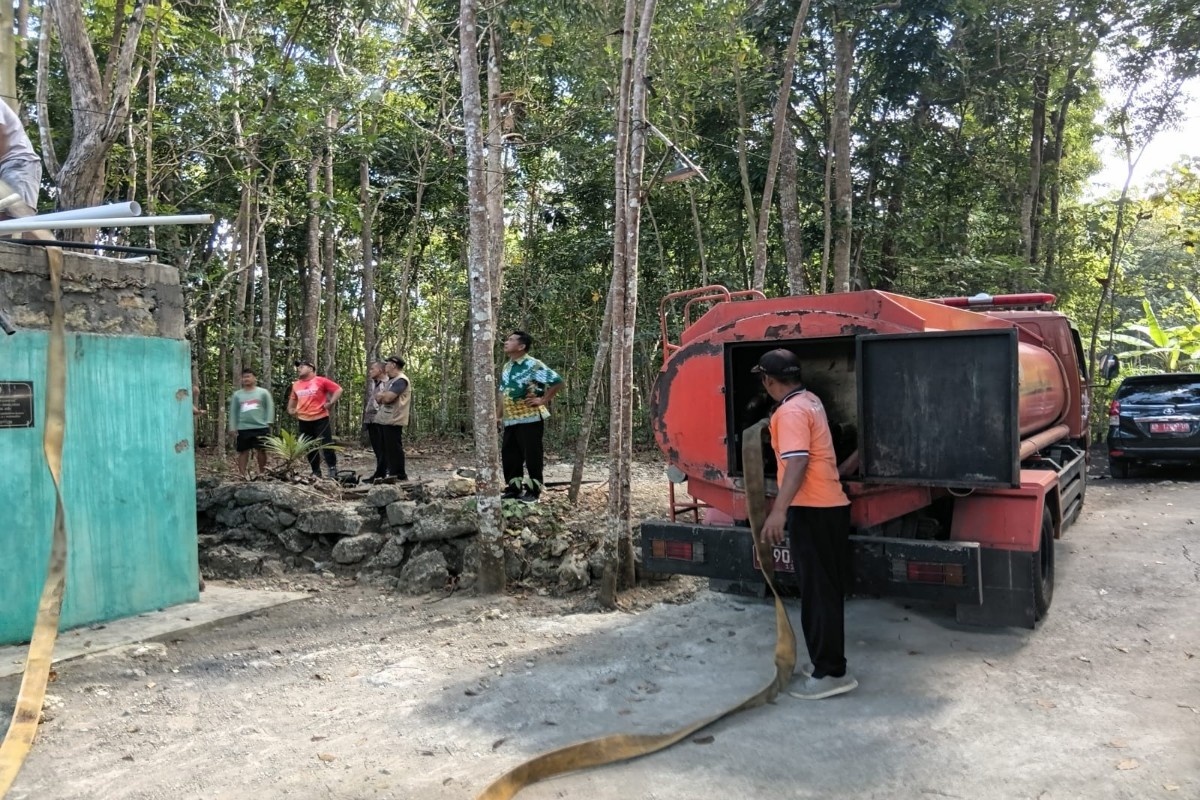 Kemarau Meluas, BPBD Bantul Salurkan 110.000 Liter Air Bersih