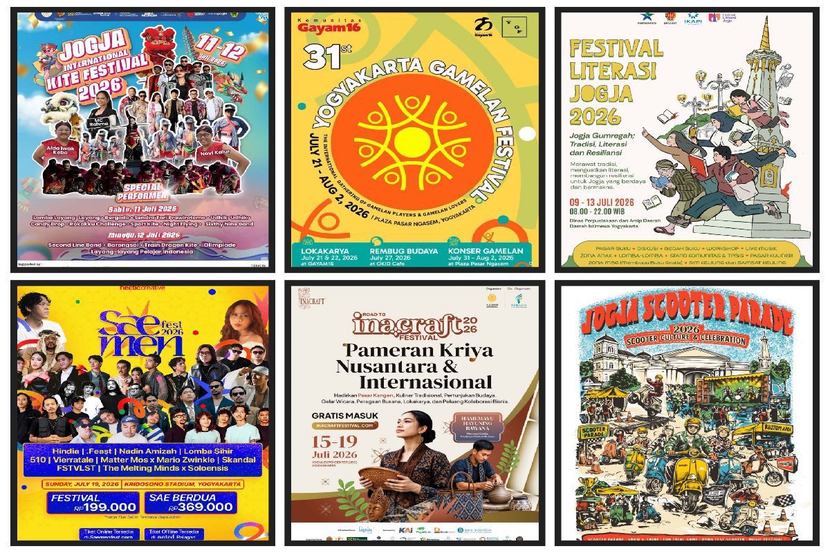 15+ Event Jogja Juli 2026, Ini Jadwal Lengkap dan Lokasinya