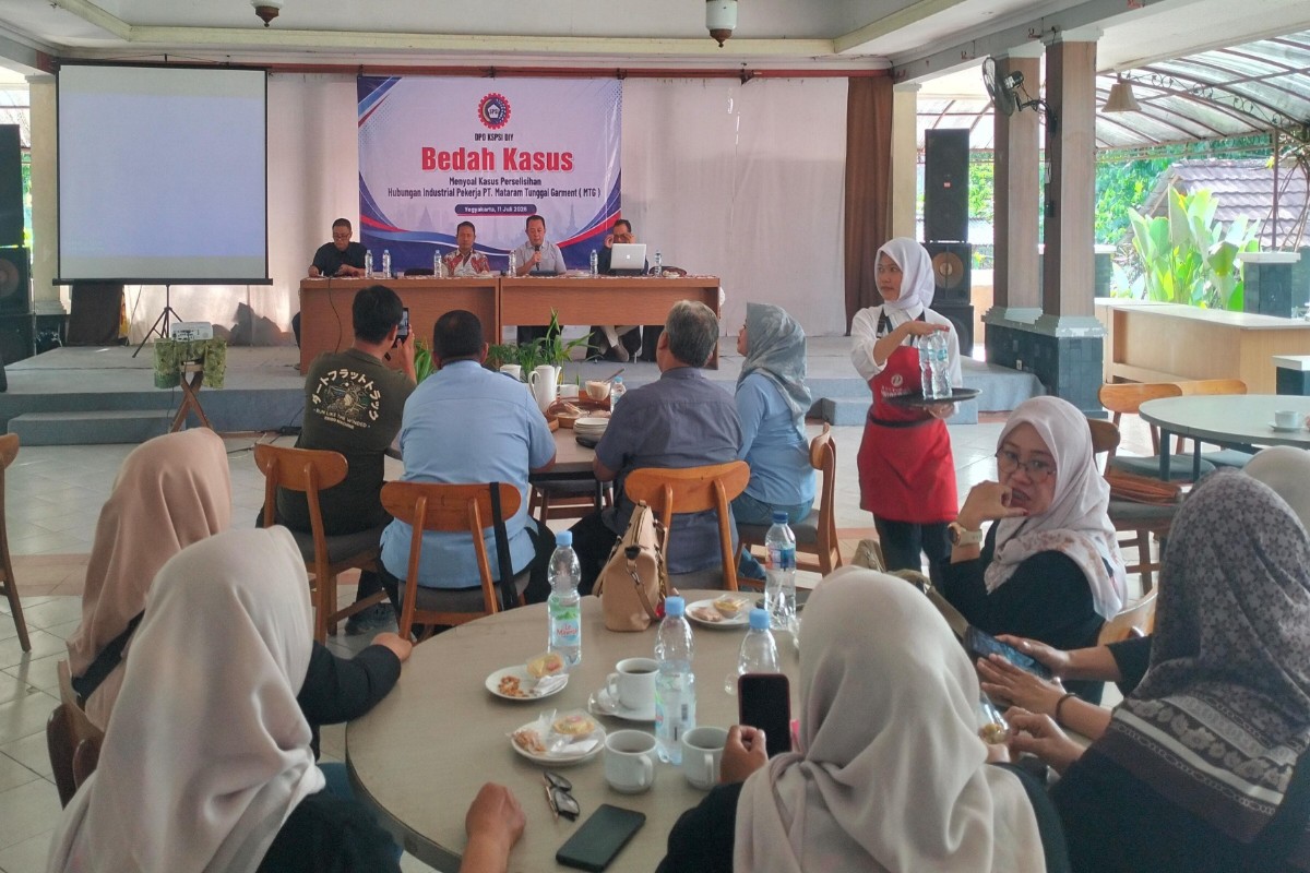 KSPSI DIY Gelar Bedah Kasus Perselisihan Hubungan Industrial