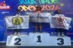 Atlet Sepatu Roda Jogja Raih Emas di Jatim Open 2026