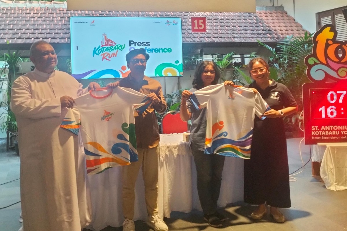 Sambut Satu Abad Berdiri, Gereja Kotabaru Gelar Fun Run