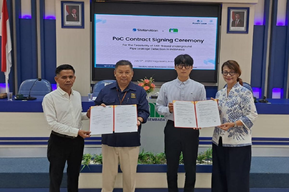 Gandeng UGM, PDAM Sleman Uji Deteksi Kebocoran Pakai Satelit