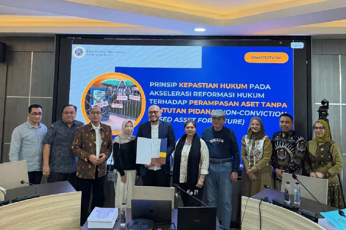 Usul Hardjuno: Perampasan Aset Harus Punya Rezim Hukum Sendiri