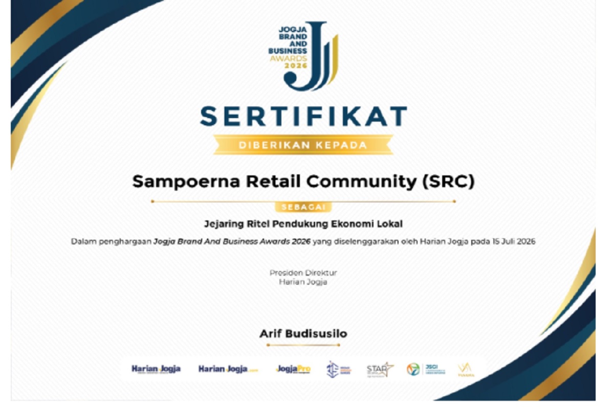 SRC Sabet Penghargaan Jejaring Ritel Pendukung Ekonomi Lokal di JBBA