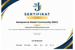 SRC Sabet Penghargaan Jejaring Ritel Pendukung Ekonomi Lokal di JBBA