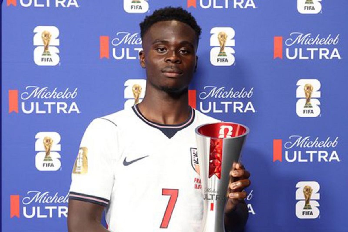 Hattrick ke Gawang Prancis, Bukayo Saka Samai Rekor Legenda Inggris