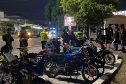 Balap Liar Ganggu Pasien RS Panti Waluyo, Polisi Sita 10 Motor