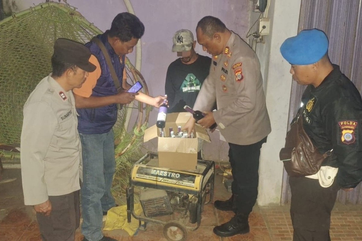 Razia Miras di Bantul, Polisi Sita 219 Botol dari 11 Lokasi