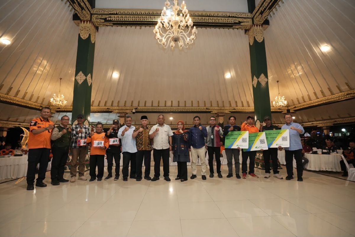 2.790 Relawan Sleman Kini Terlindungi BPJS Ketenagakerjaan