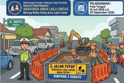 Hindari Simpang Empat Sedayu, Buka Tutup hingga 2 September 2026