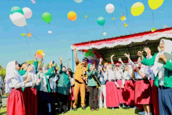 Bupati Hamenang Ajak Anak Klaten Berani Speak Up dan Bermimpi