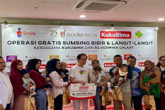 PT Sido Muncul Gelar Operasi Sumbing Bibir Gratis di Bekasi
