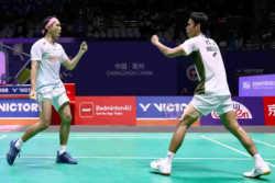 Fajar-Fikri Kalahkan Tuan Rumah, Melaju ke Final China Open