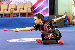 Kris Dayanti Raih Dua Emas Wushu di Usia 51 Tahun