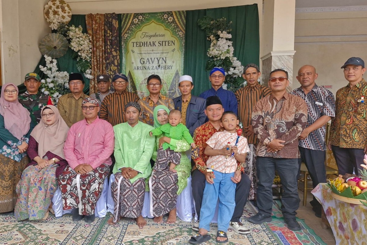 Tedhak Siten di Tegalrejo Jadi Media Kenalkan Nilai Luhur Jawa