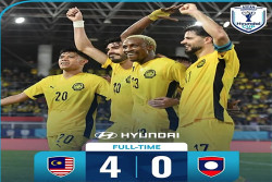 Menang Telak atas Laos, Malaysia Kuasai Puncak Grup B