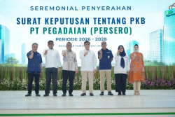 Pegadaian Terima SK PKB, Perkuat Hubungan Industrial Harmonis